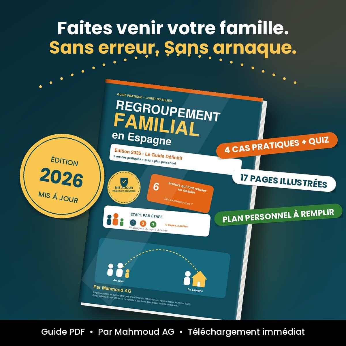 Regroupement familial en Espagne