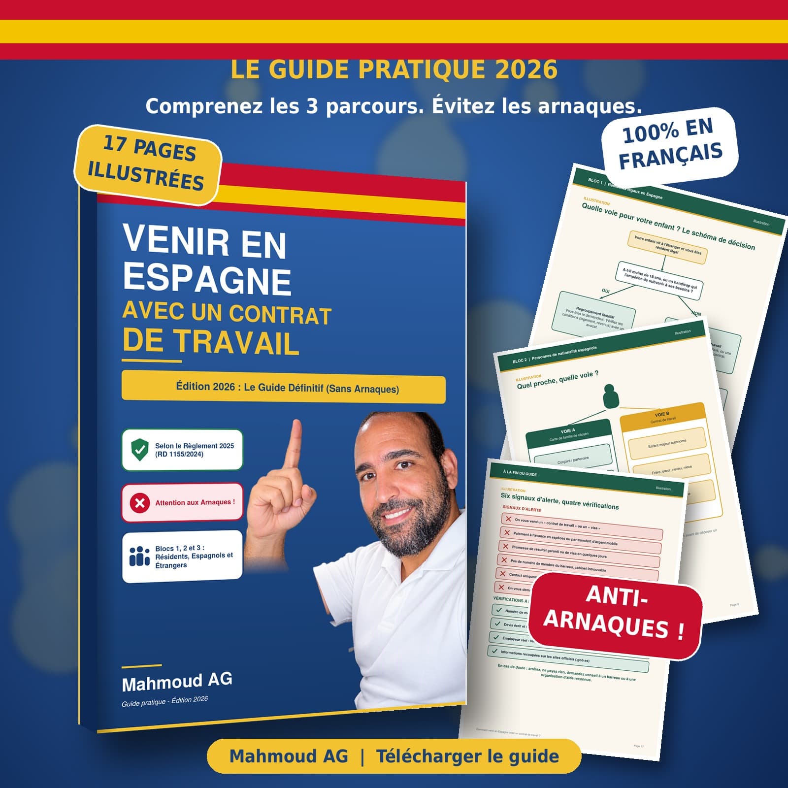 VENIR EN ESPAGNE avec contrat de travail